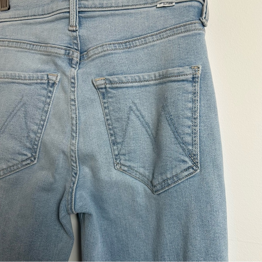 **NWT Mother Denim Jeans The Mid Rise Rambler Zip AnkleWash: Balls in your court - Picture 9 of 16
